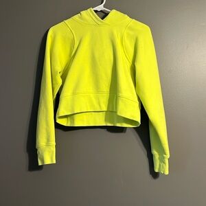 Lululemon cropped sweatshirt